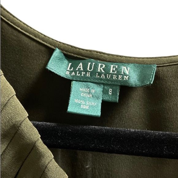 Lauren by Ralph Lauren Silk Ruffled Blouse - Picture 2 of 11